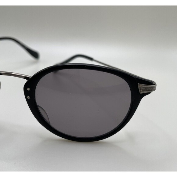 Oliver Peoples Wylie Vintage 008/AG Black Frames Sz 45 22 138 w/Original Case